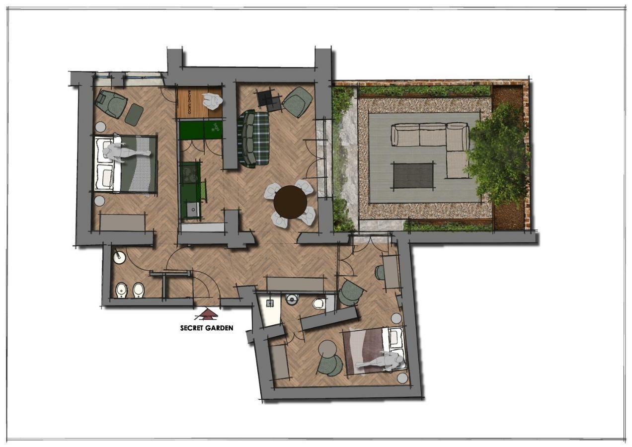 Oltrarno 1881 Apartments フィレンツェ エクステリア 写真